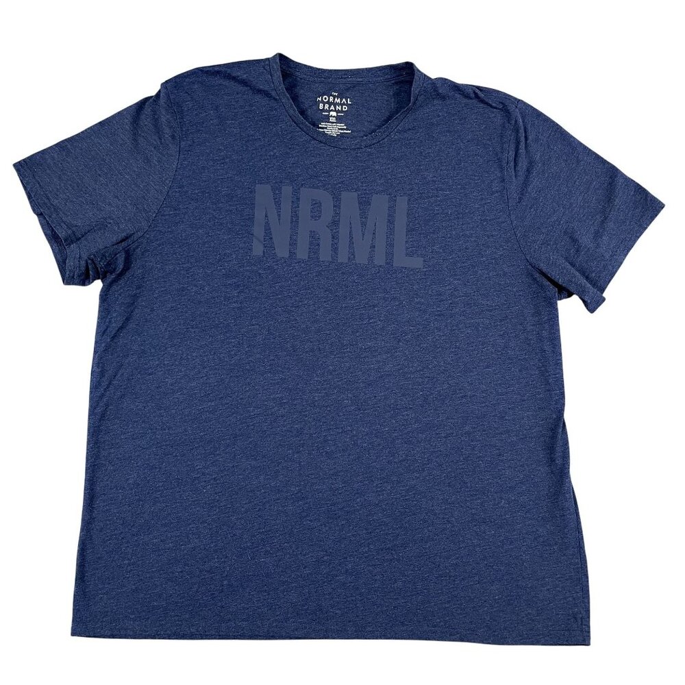 the Normal Brand‎ NRML Blue T-Shirt Sz XXL